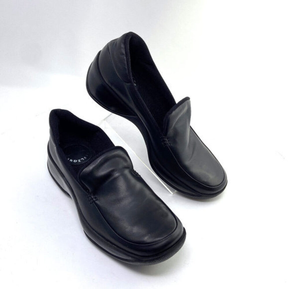 Women's Y2K VTG‎ Black Leather Loafers- Nappa Nera 1602